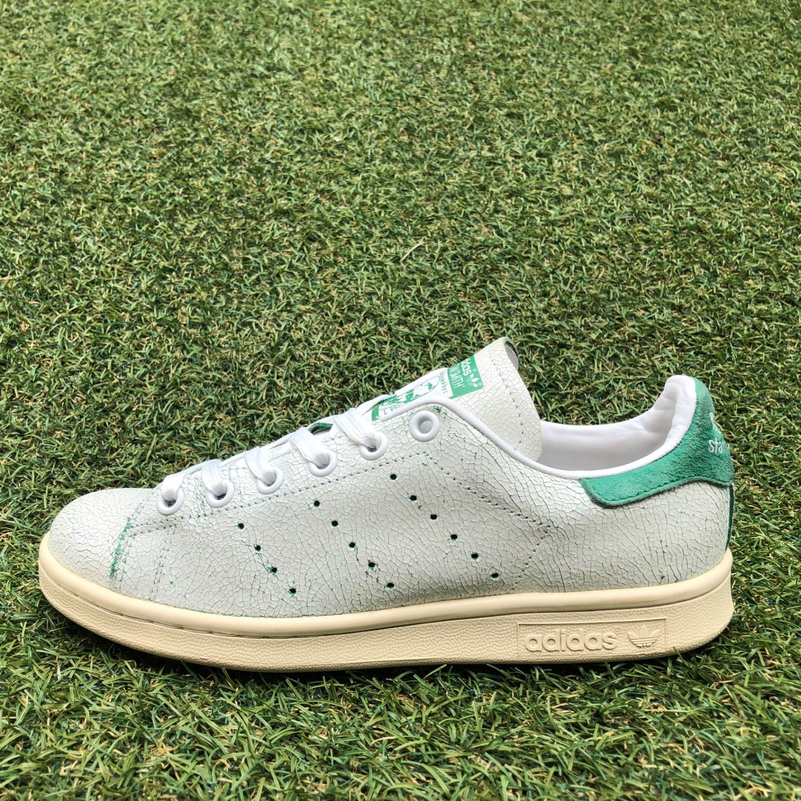 美品23 adidas STANSMITH アディダス スタンスミス H529 - メルカリ