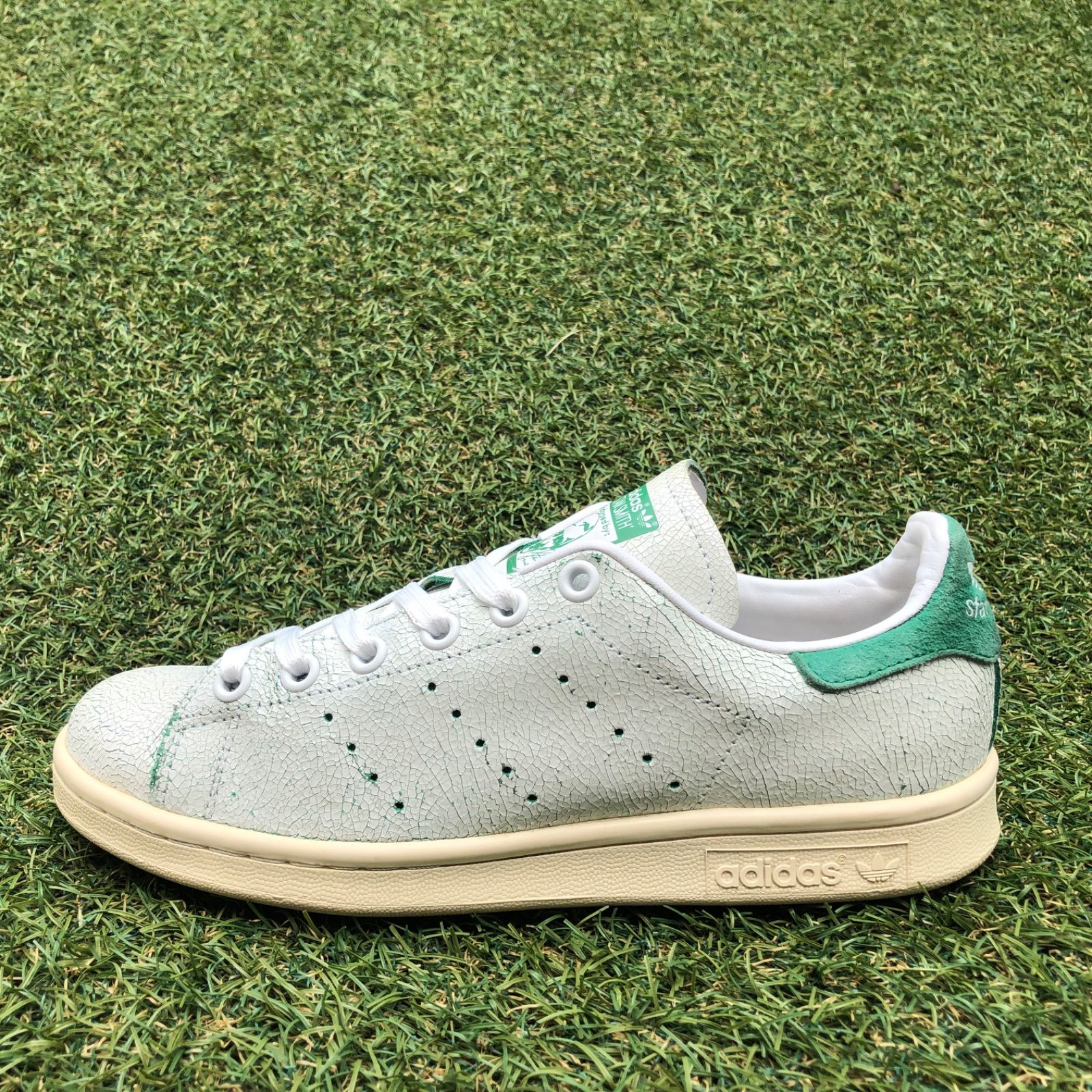 レディース美品23 adidas STANSMITH アディダス スタンスミス H529