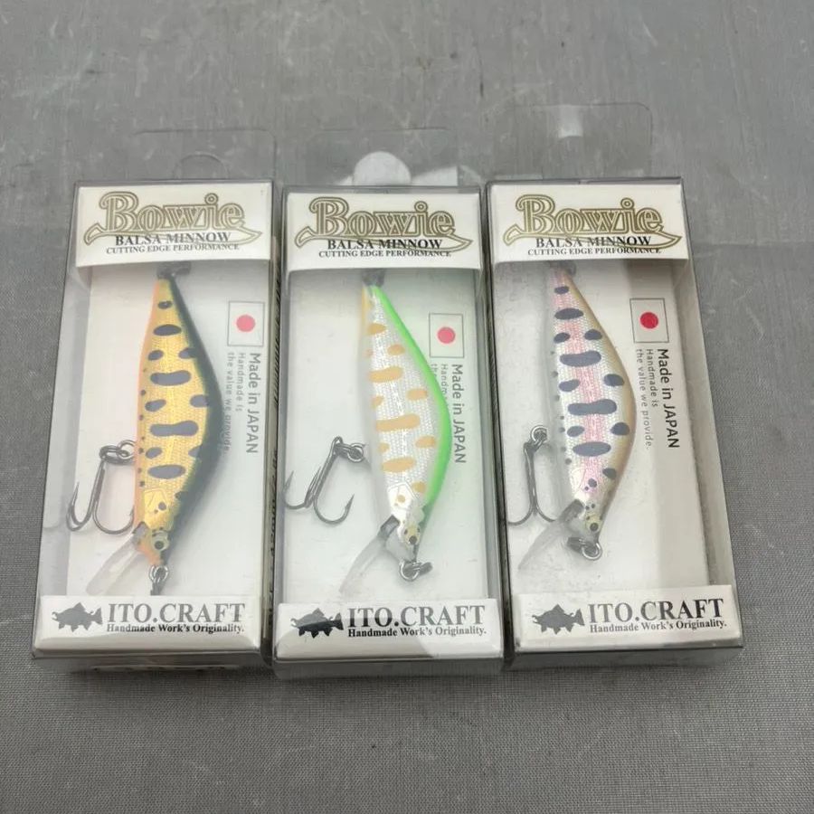 ITO.CRAFT Bowie ボウイ 42S 3点セット GYG|HYN|CT ルアー