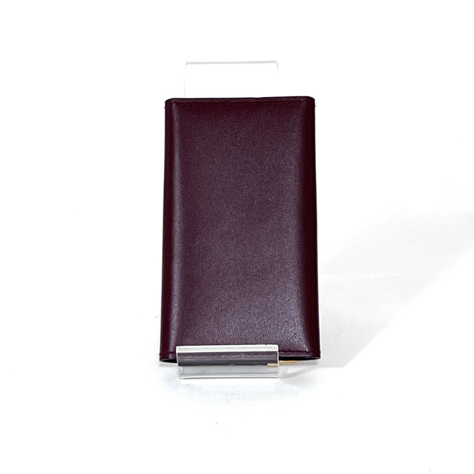 SD2614 Cartier カルティエ マストライン レザー 二つ折り 6連 キーケース L3000452