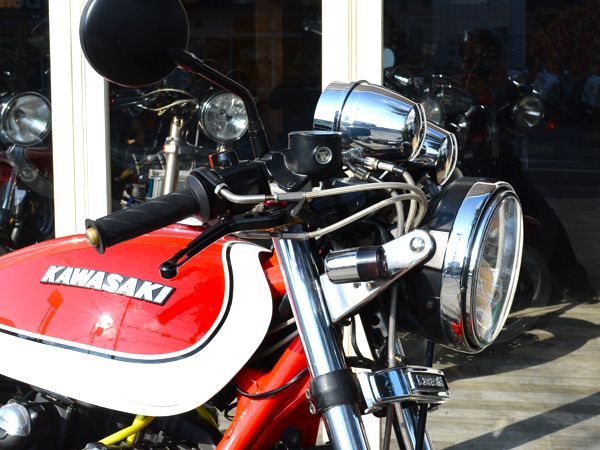 カワサキ ゼファー750 ゼファー400 メーターアップ ステー BRIGHTFACE_UK