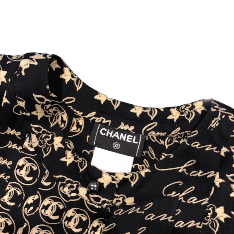 【未使用級】CHANEL シャネル ノースリーブトップス シャネル CHANEL ノースリーブトップス P27774 シルク