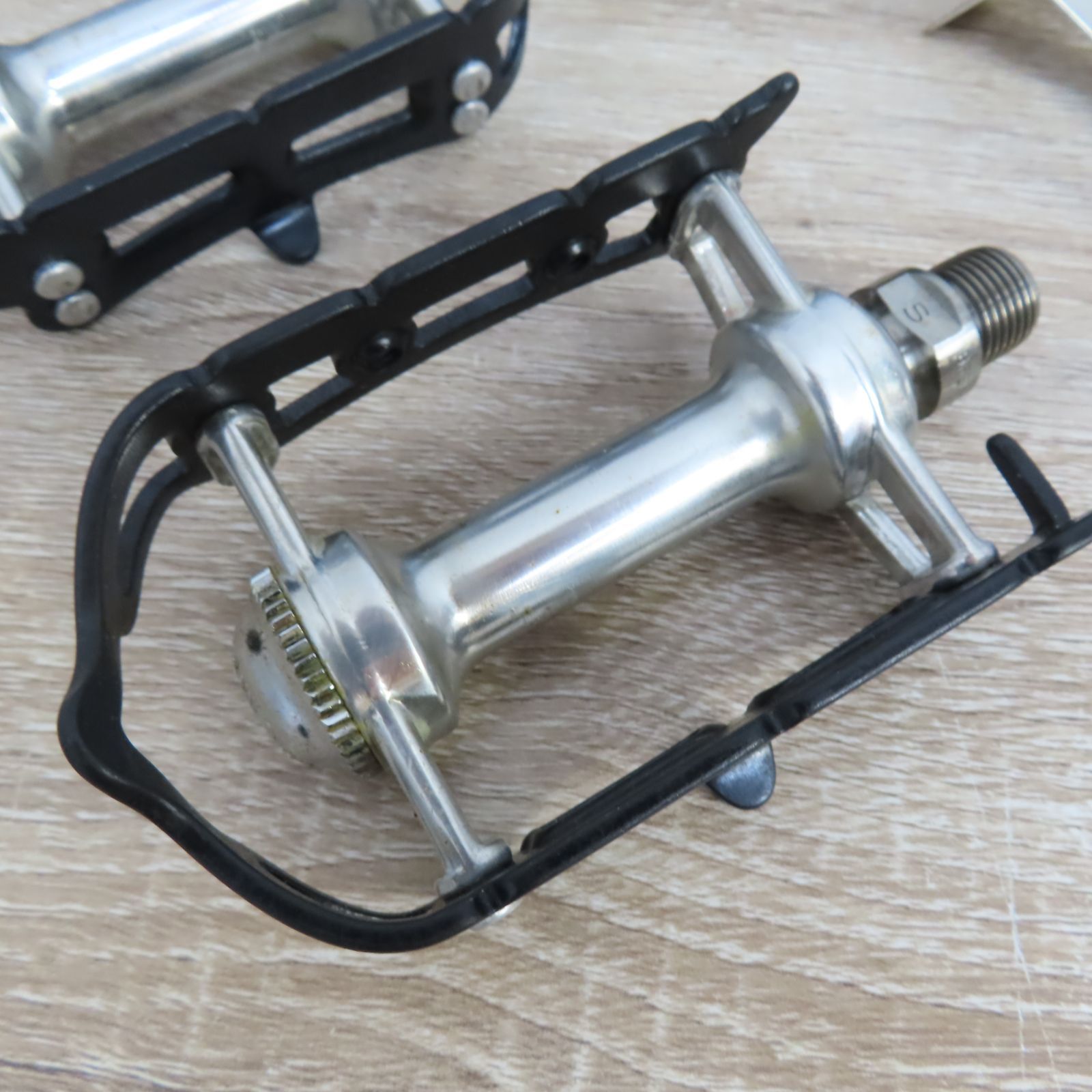 カンパニョーロ CAMPAGNOLO スーパーレコード SUPERRECORD ペダル セット フラットペダル