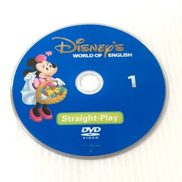2015年　ストレートプレイDVD　新子役　字幕あり　プレイオールソングス機能 ディズニー英語システム ストレートプレイ DVD 新子役 字幕有