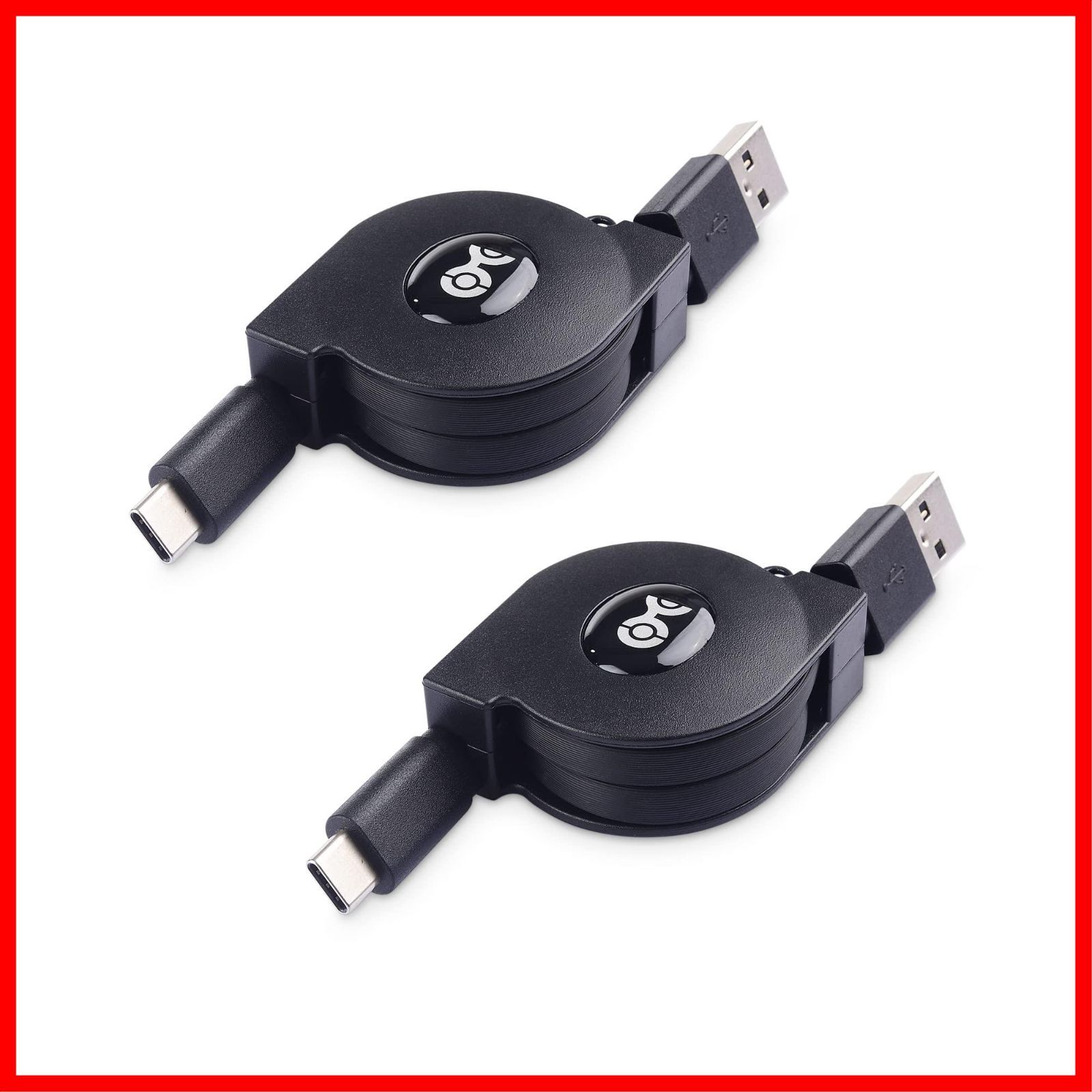 セール中】Cable Matters USB Type Cケーブル 1m 巻き取り式 USB A C 充電ケーブル 高出力 3A 急速充電 2本セット  巻き取り充電ケーブル メルカリShops