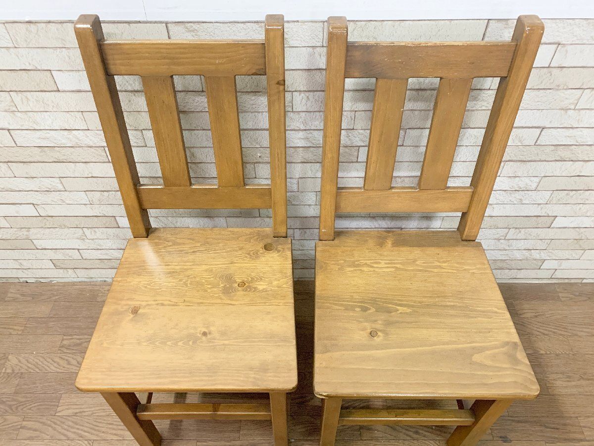 アンファン / enfant 長ベンチ パイン材 中古 カントリー 木