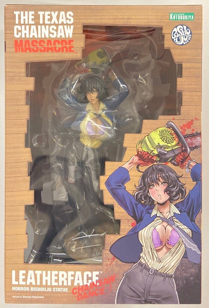 コトブキヤ HORROR BISHOUJO STATUE LEATHERFACE / CHAINSAW DANCE 1/7スケール