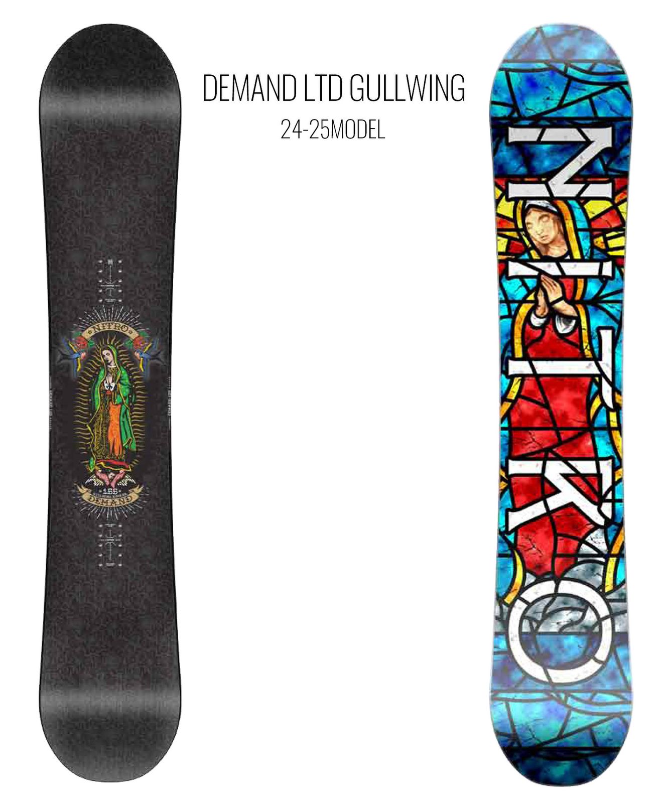 NITRO スノーボード板 DEMAND LTD GULLWING 155 【公式通販】