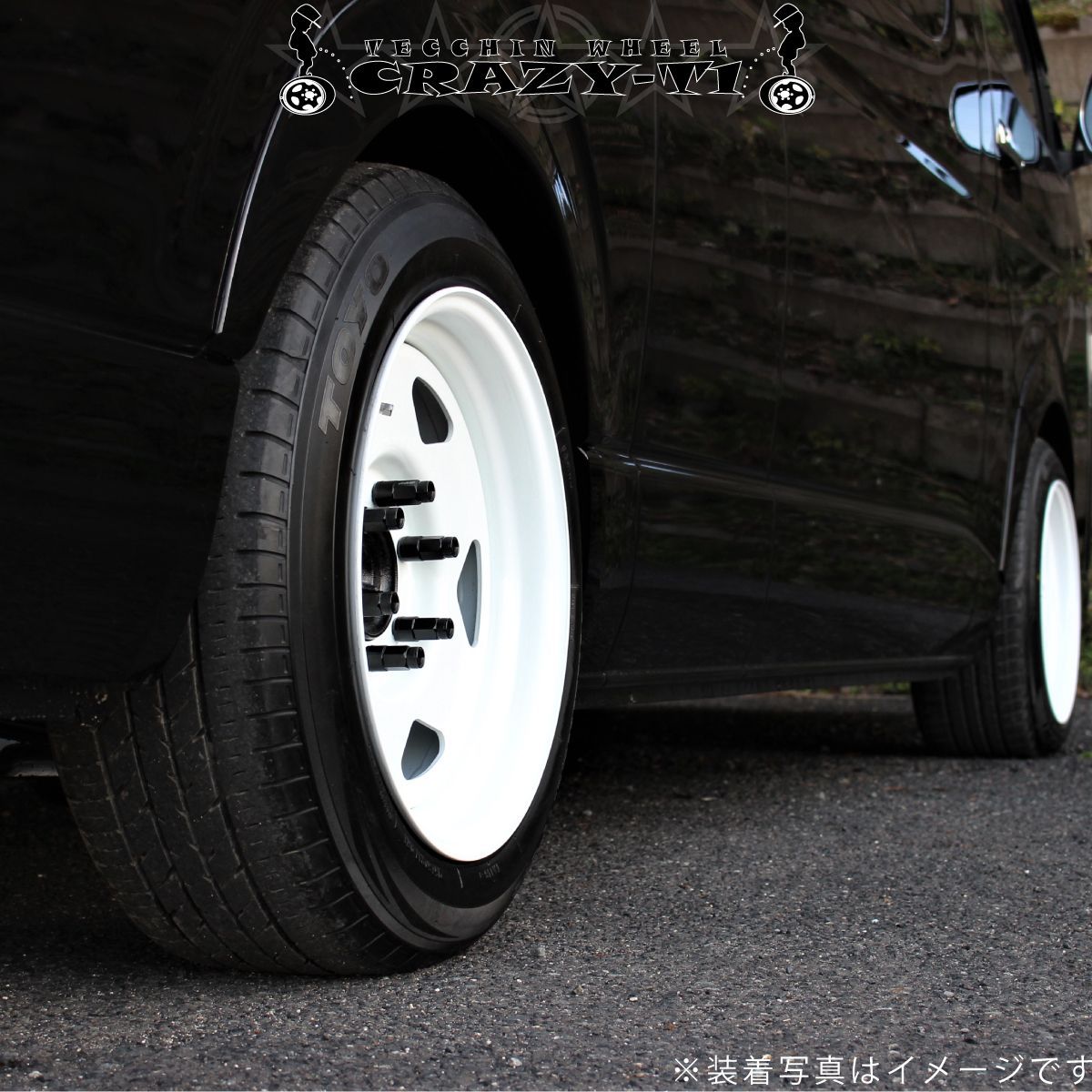ハイエース レジアスエース 16インチ 8J +13 ホイール WH 4本 ハイエース レジアスエース 16インチ 8J +13 ホイール WH 4本