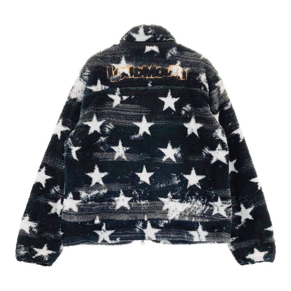 サイズ：LL LOUD MOUTH ラウドマウス ボアジャケット ブラック系