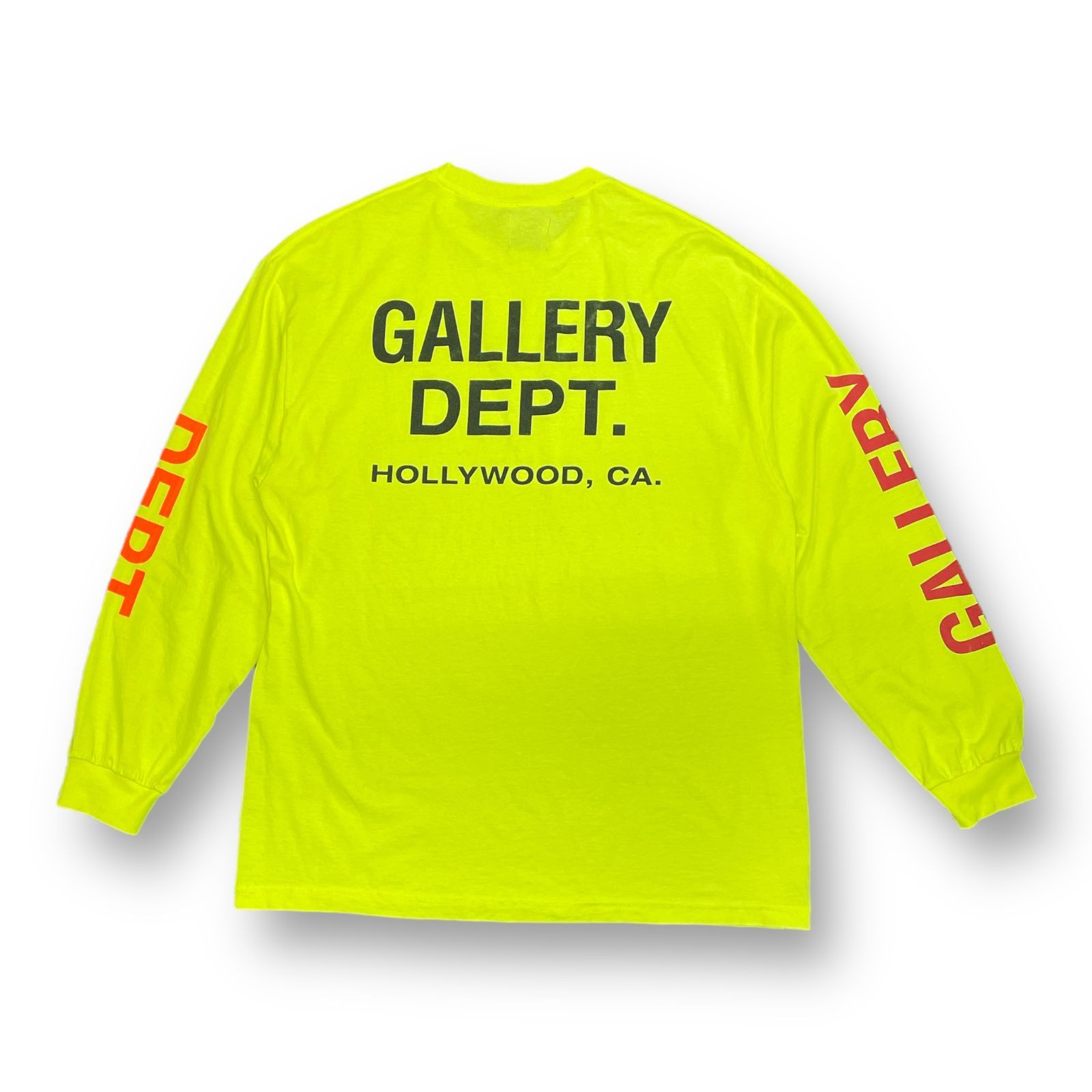 美品 ギャラリーデプト HOLLYWOOD限定 ロンT USA製 S 美品 ギャラリー