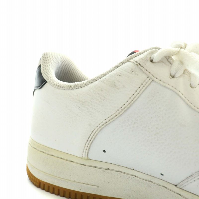 ナイキ NIKE × NBA エアフォース 1 ロー ホワイト クリムゾン ガム Air Force 1 Low White Crimson Gum  スニーカー レザー ローカット ロゴ US8.5 26.5cm 白 ホワイト CT2298-101 - メルカリ