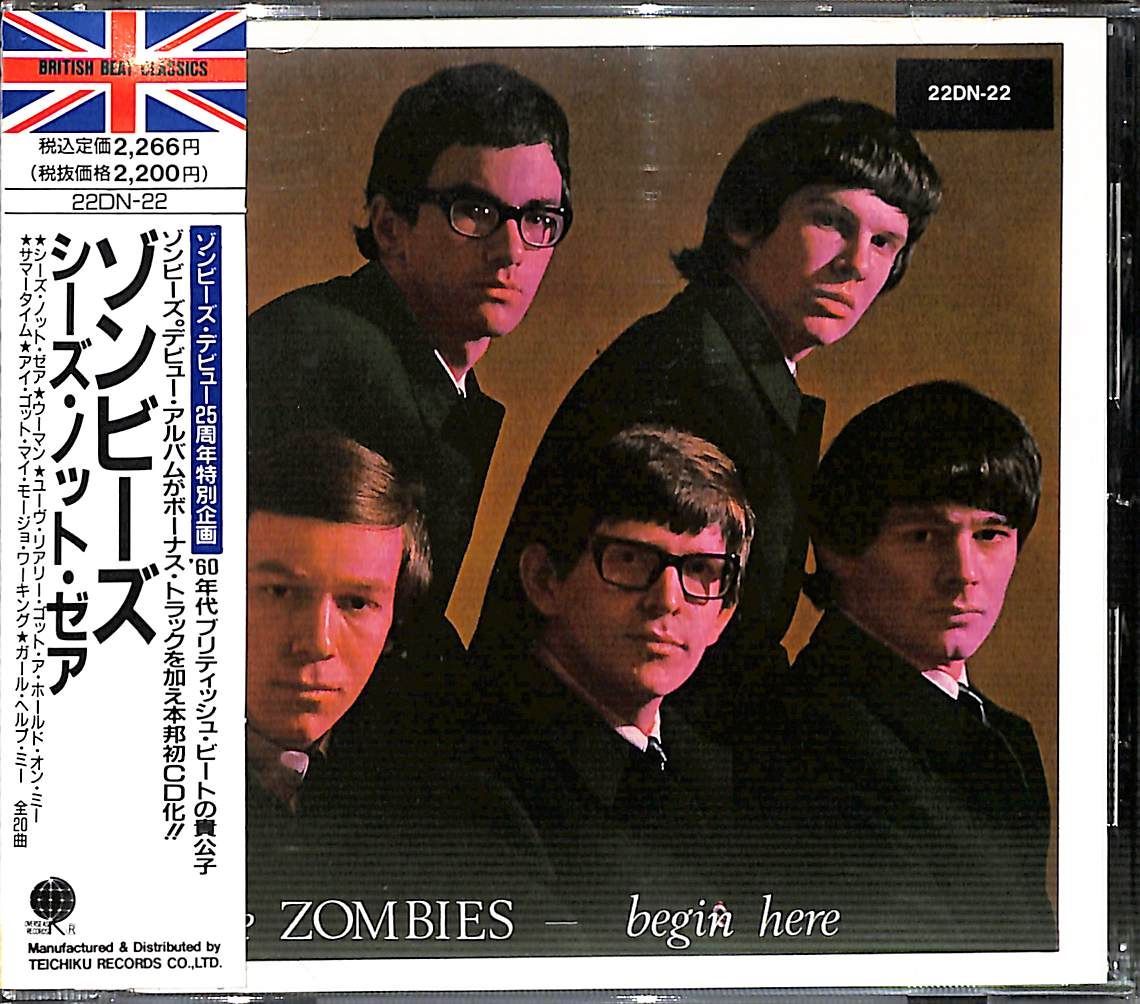 帯付きCD】The Zombies Begin Here ザ・ゾンビーズ - メルカリ