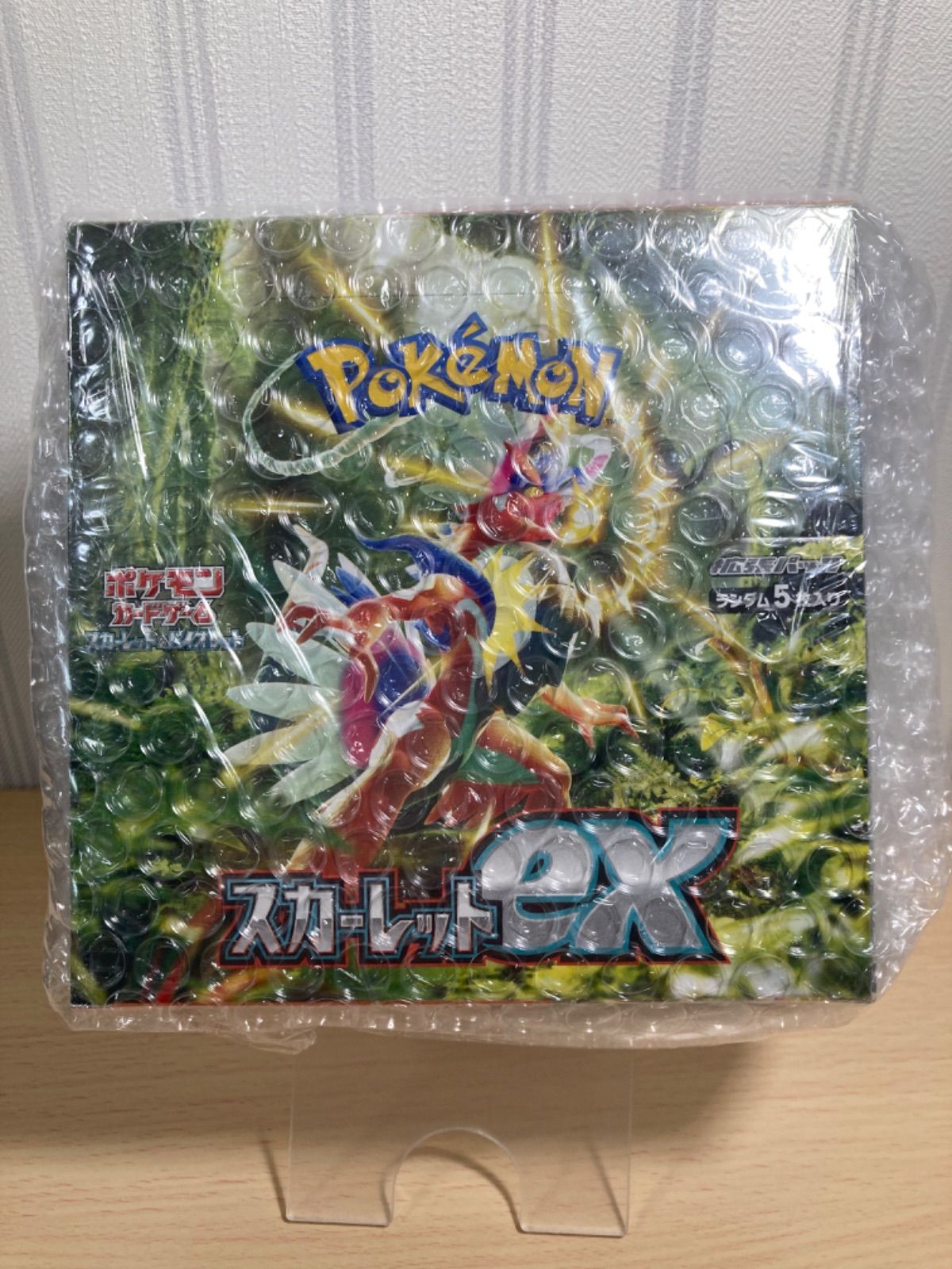 ポケモンカード スカーレットex BOX 未開封 シュリンク付き - メルカリ