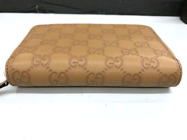 GUCCI グッチ ラウンドジップ 長財布 グッチシマ 420113 - メルカリ