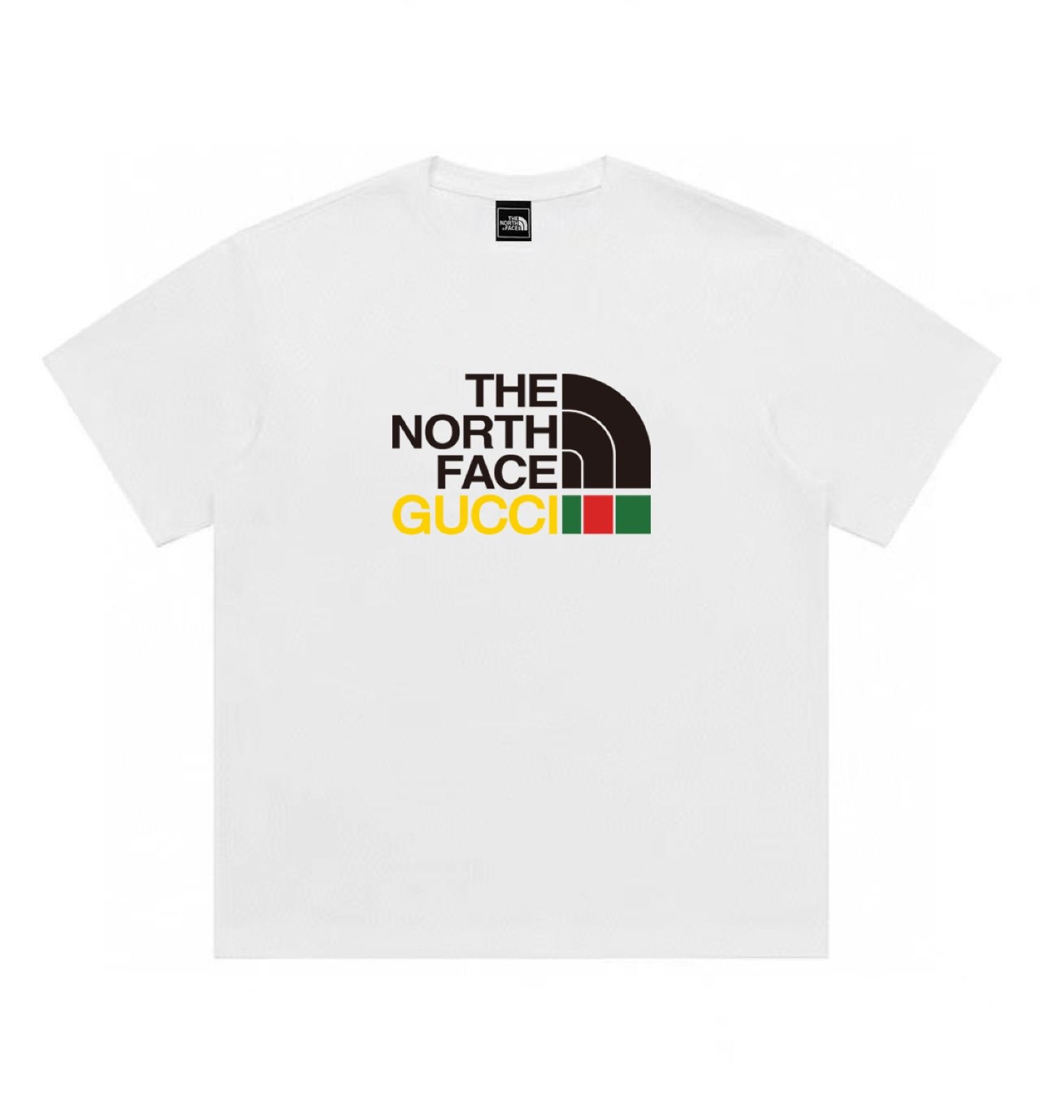 The North Face x Gucciノースフェイス連名グッチクルーネック半袖Tシャツ男女同型 - メルカリ