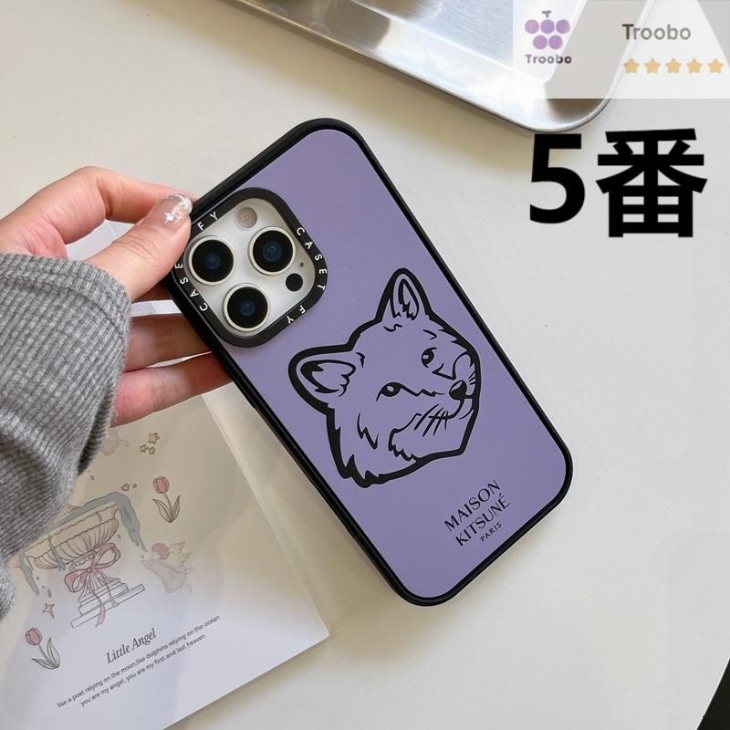 Maison Kitsuné iPhone保護ケース MagSafe対応 CASETiFY きょう