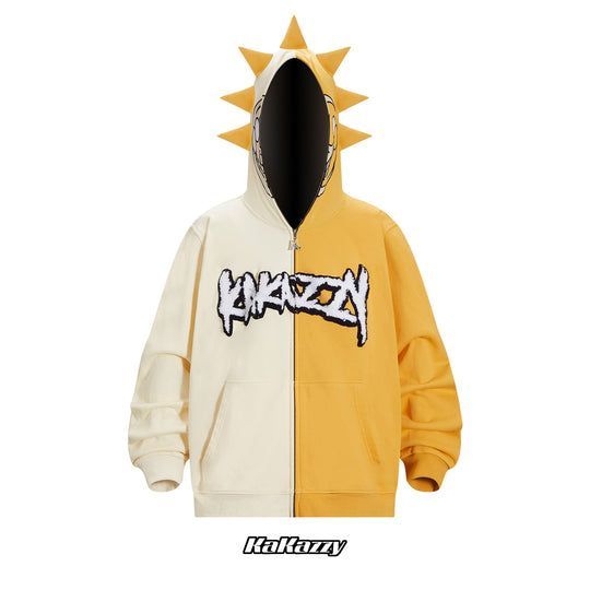 KaKazzy】FNAF 太陽 SUN フルジップ パーカー 男女着用可 ユニ