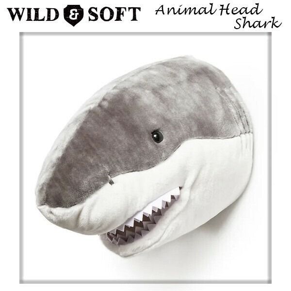 アニマル ヘッド シャーク WILD SOFT アメリカン雑貨