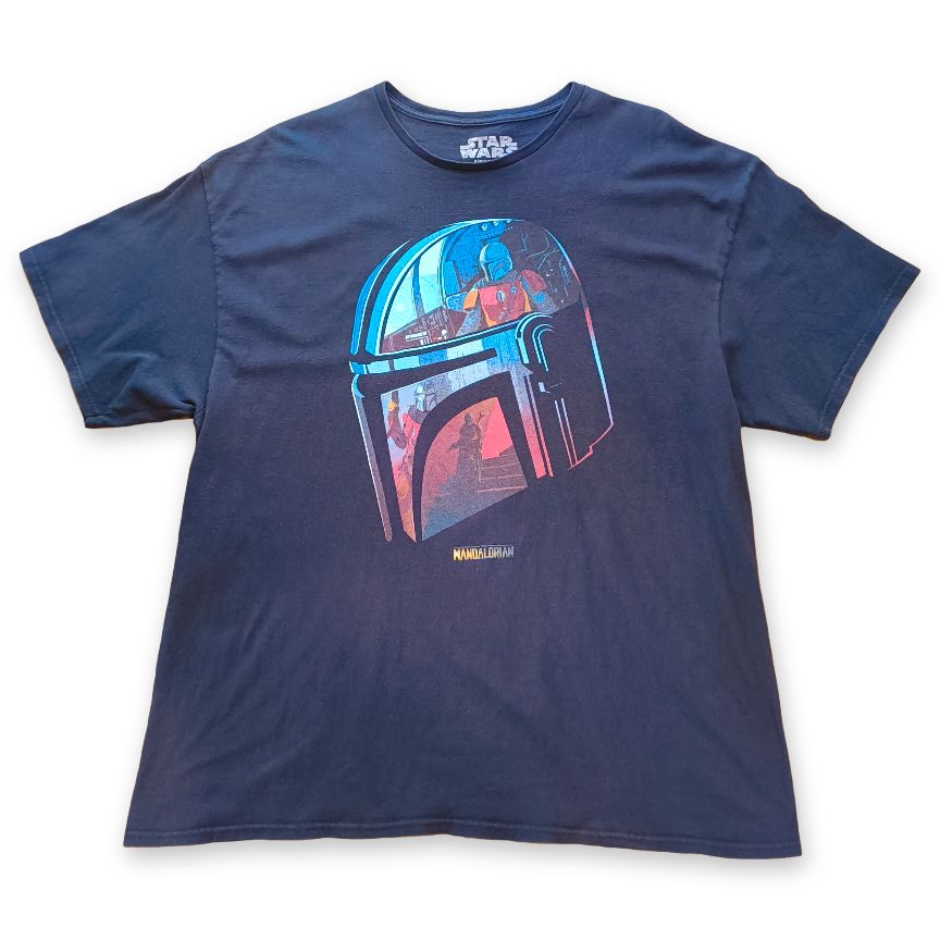 【US古着✨STAR WARS✨THE MANDALORIAN✨ビッグサイズ】 SALE】【XXL】スターウォーズ マンダロリアン Tシャツ XXL ビッグ