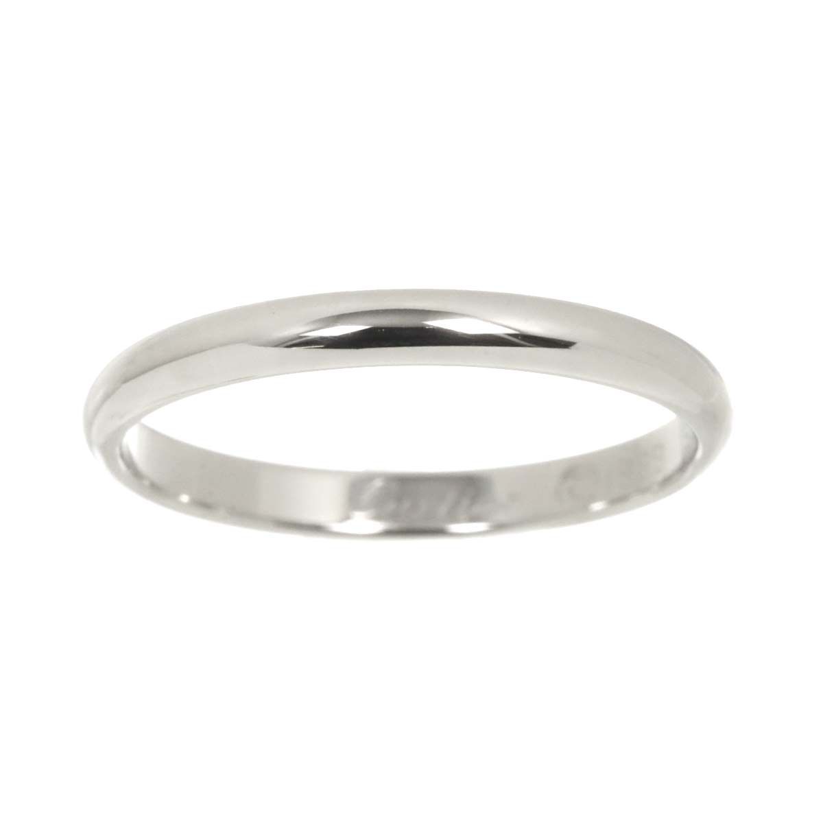 カルティエ Cartier 1895 クラシック #56 リング 幅2.5mm Pt プラチナ  