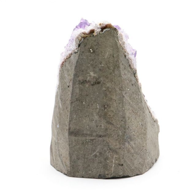 ウルグアイ産 グレー アメジスト 天然石 原石 水晶 クラスター アメジスト クラスター 原石 底切り 1点物 740g 最高 ウルグアイ産