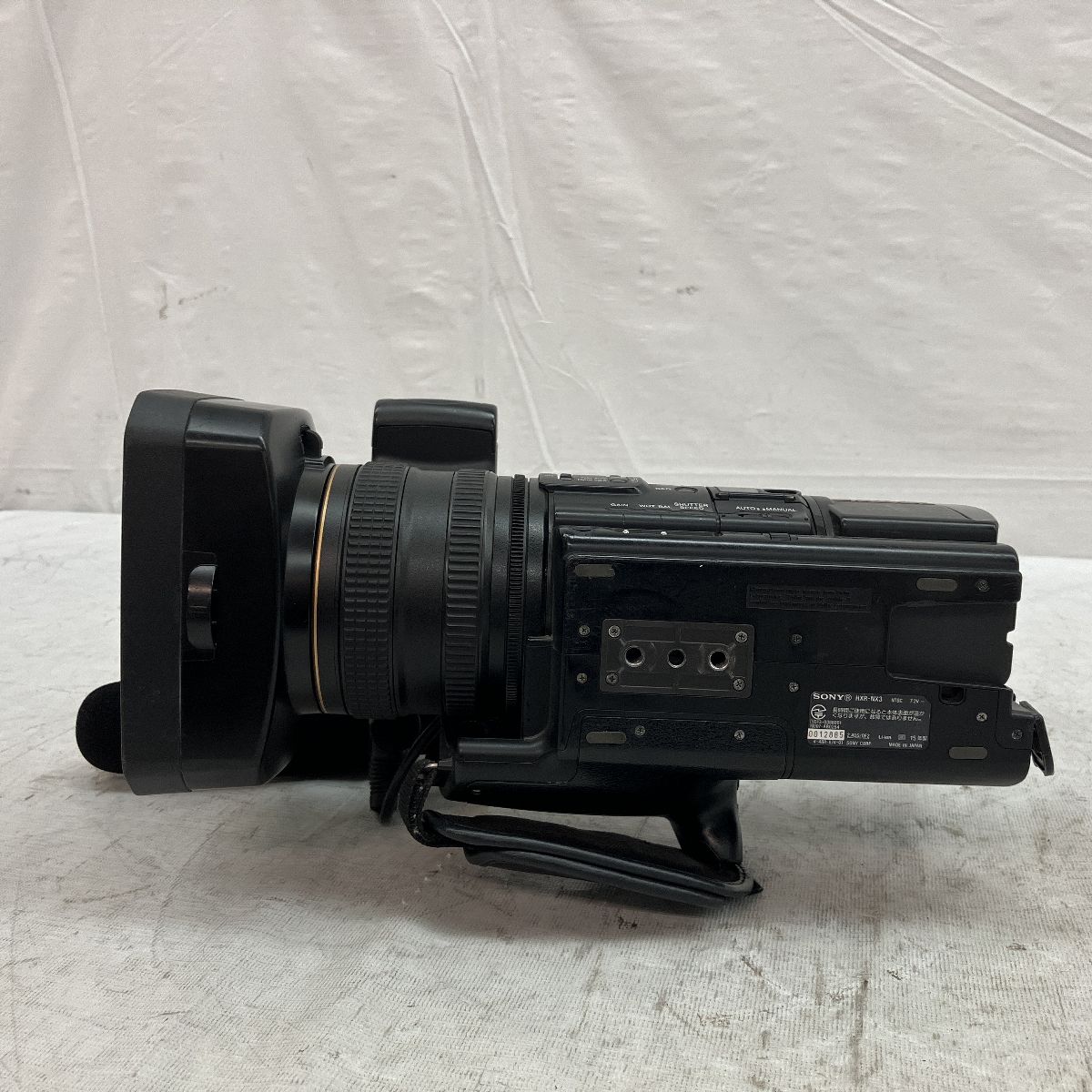 SONY HXR-NX3 ECM-XM1 マイク ビデオ カメラ 業務用 ソニー 中古