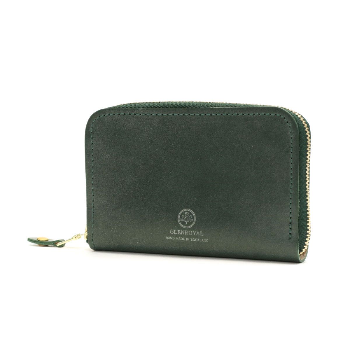 3カ月保証 グレンロイヤル 財布 GLENROYAL ZIP AROUND CASE 二つ折り 