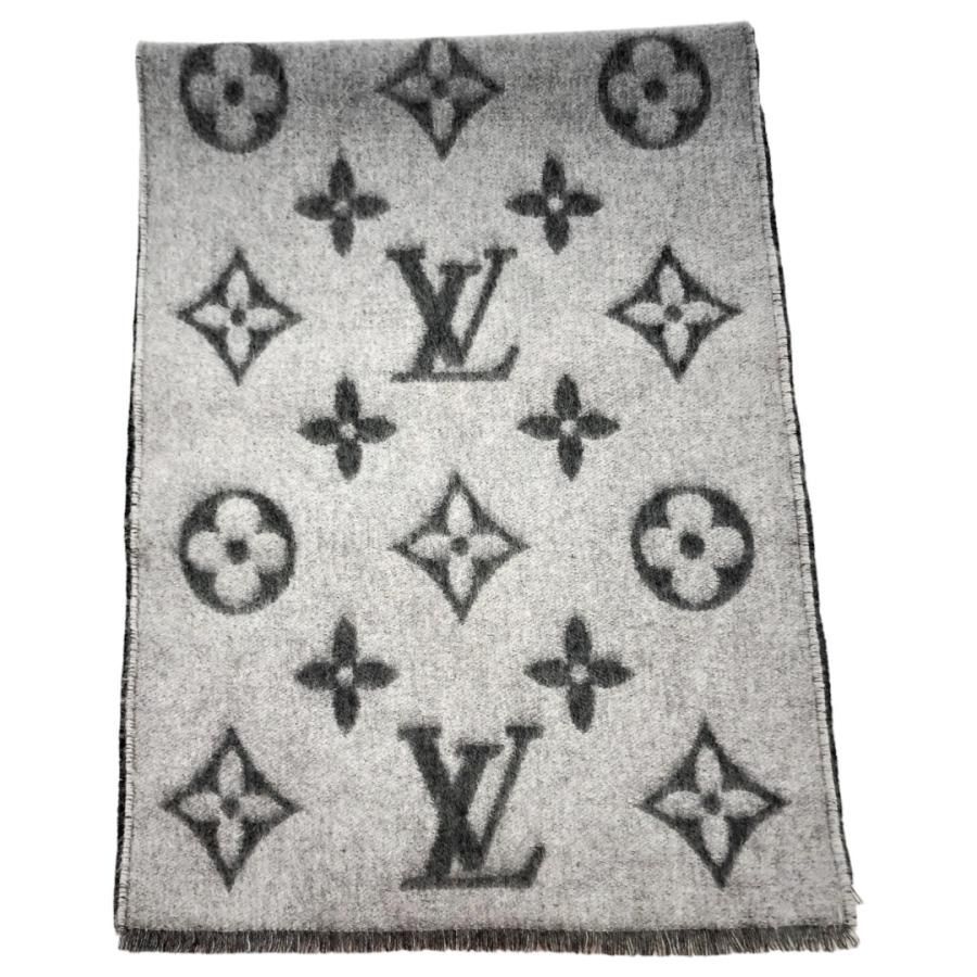 ルイ・ヴィトン モノグラム マフラー ルイ・ヴィトン マフラー ロゴマニア モノグラム（LOUIS VUITTON