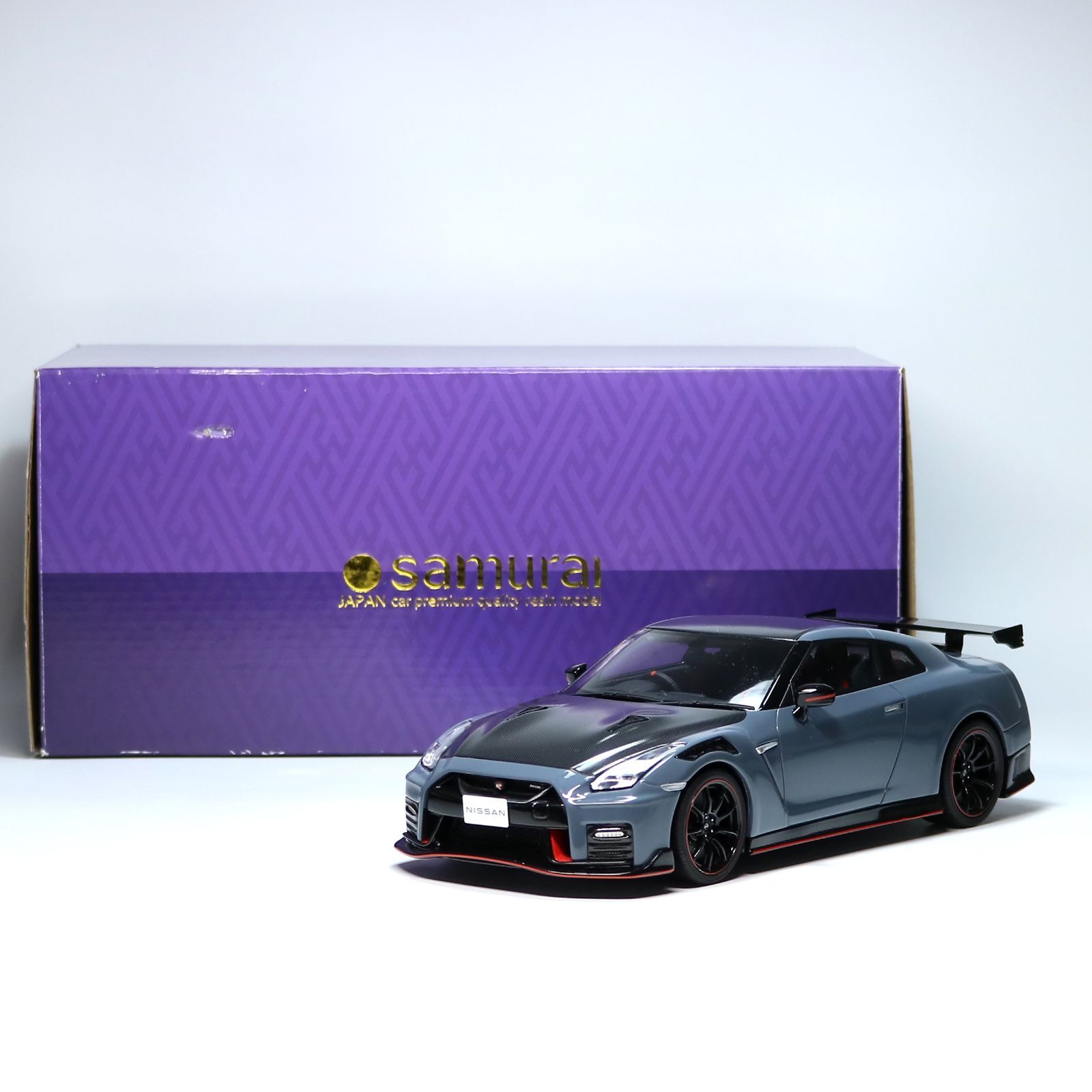 京商 kyosho Samurai 日産 Nissan スカイライン R35 GT-R NISMO 2025 スペシャルエディション グレー モデルカー ミニカー 生産700台