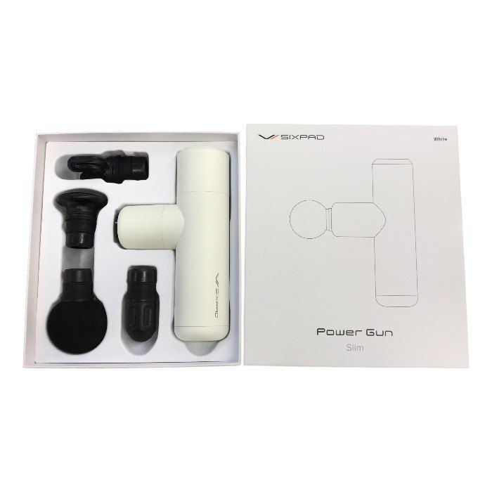 SIXPAD シックスパッド Power Gun Slim ホワイト USB充電 コンパクト