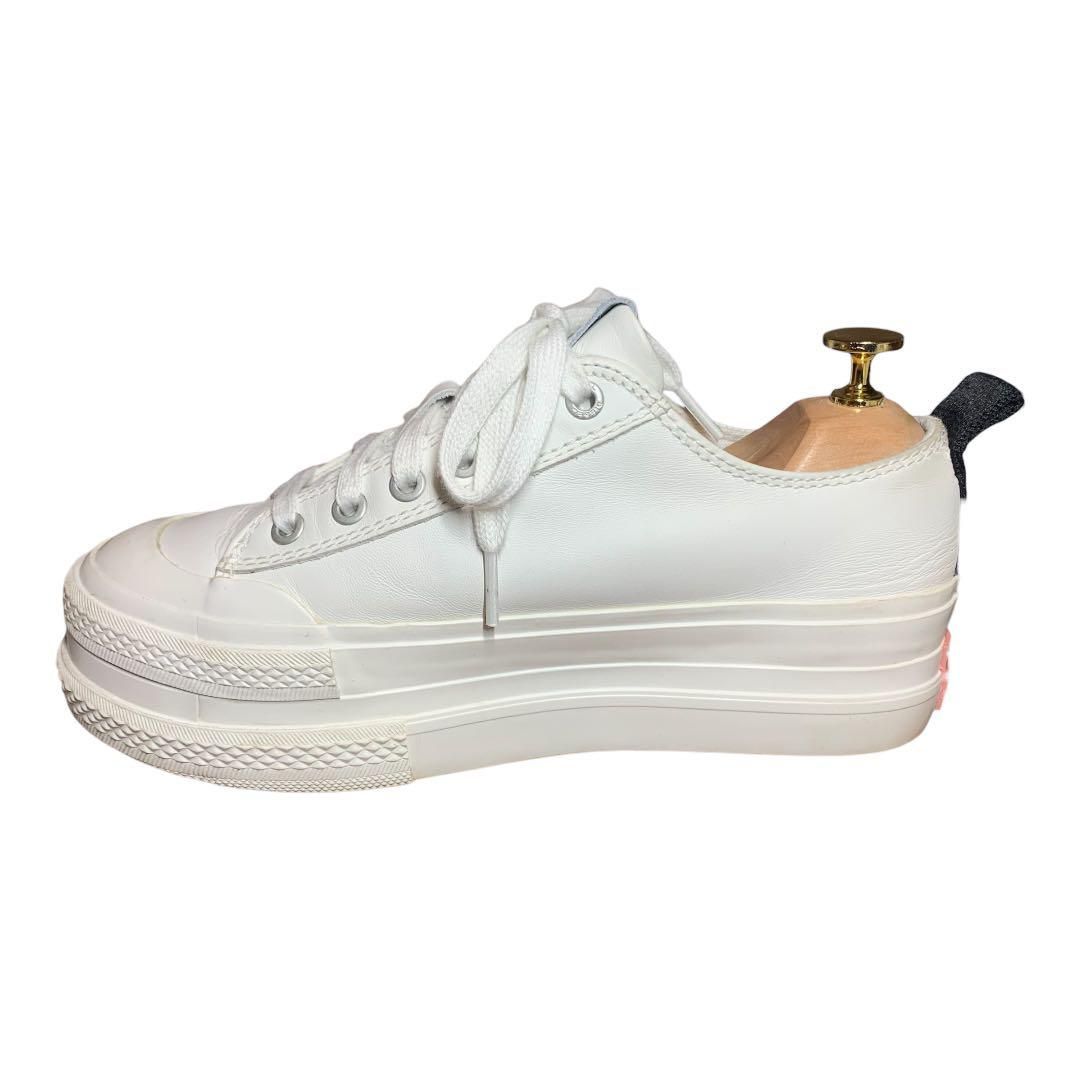 DIESEL 厚底スニーカー S-JOMUA LC ホワイト レザー 24.5 - メルカリ