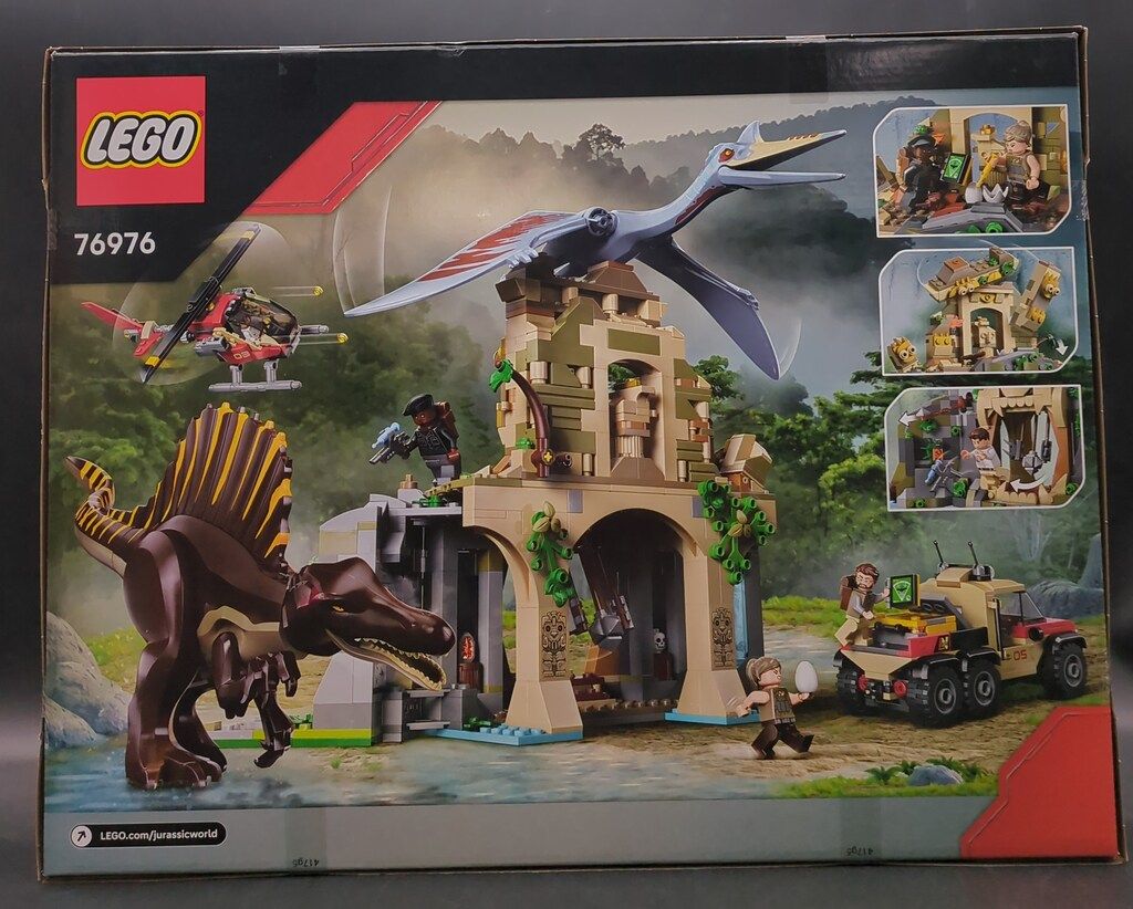LEGO WORLD REBIRTH Spinosaurus Quetzalcoatlus Air Mission 76976