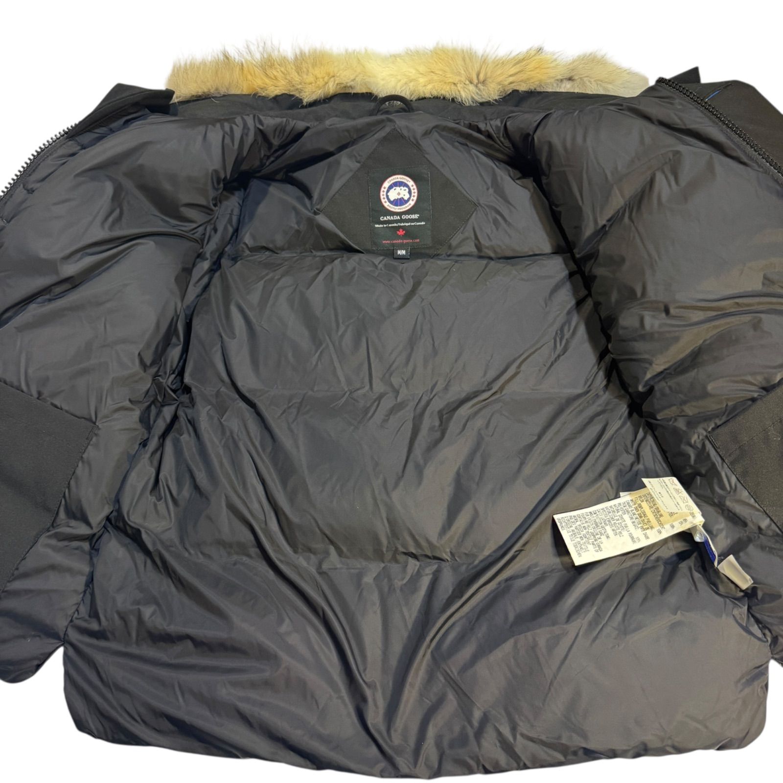 Z1518CANADA GOOSE カナダグース ダウン ジャケット コヨーテ ファー
