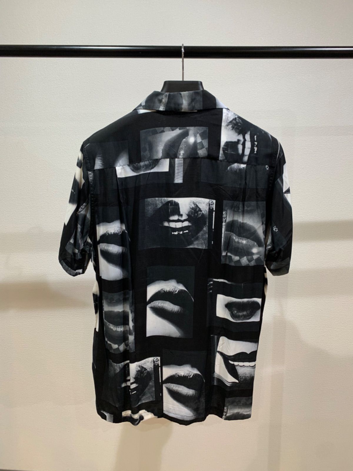 美品　wackomariaワコマリア　森山大道　 アロハ　ハワイアンシャツ　Ｍ WACKO MARIA ワコマリア 18SS×森山大道 HAWAIIAN SHIRT TYPE-3