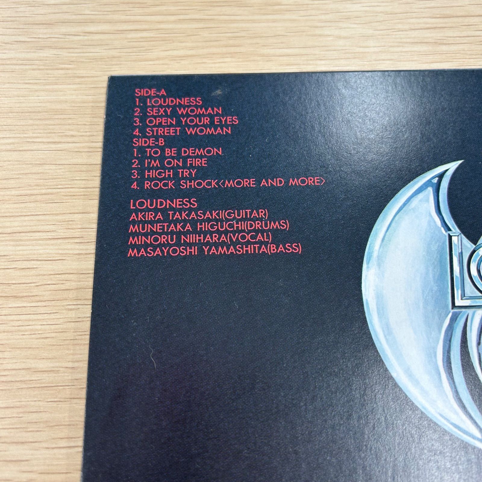 LPレコード】LOUDNESS / 誕生前夜 The Birthday Eve 1stアルバム