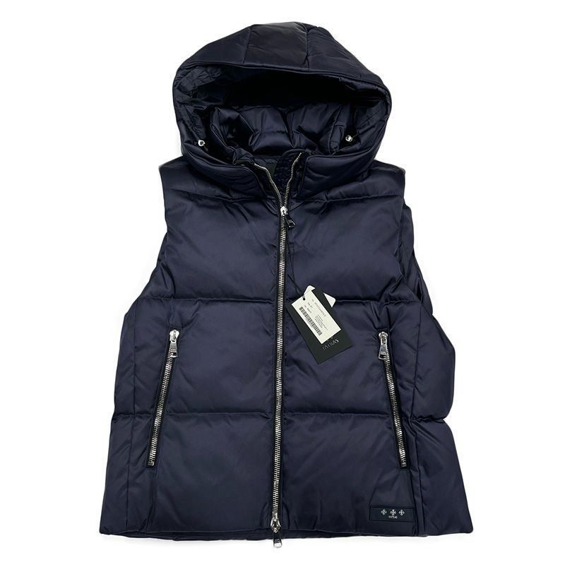 【新品未使用】タトラス メルコ ダウンベスト 2way XL 大きいサイズ 黒 タトラス TATRAS ダウンベスト メルコ ダウンベスト MTAT24A4834