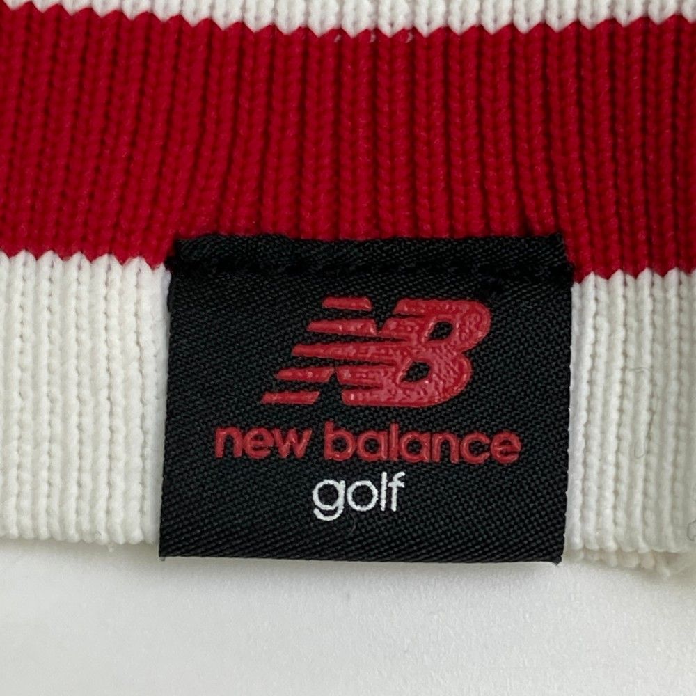 サイズ：O NEW BALANCE GOLF ニューバランス  ニットベスト  レッド系 [240101418792] ゴルフウェア レディース ストスト サイズ：O NEW BALANCE GOLF ニューバランス ニットベスト