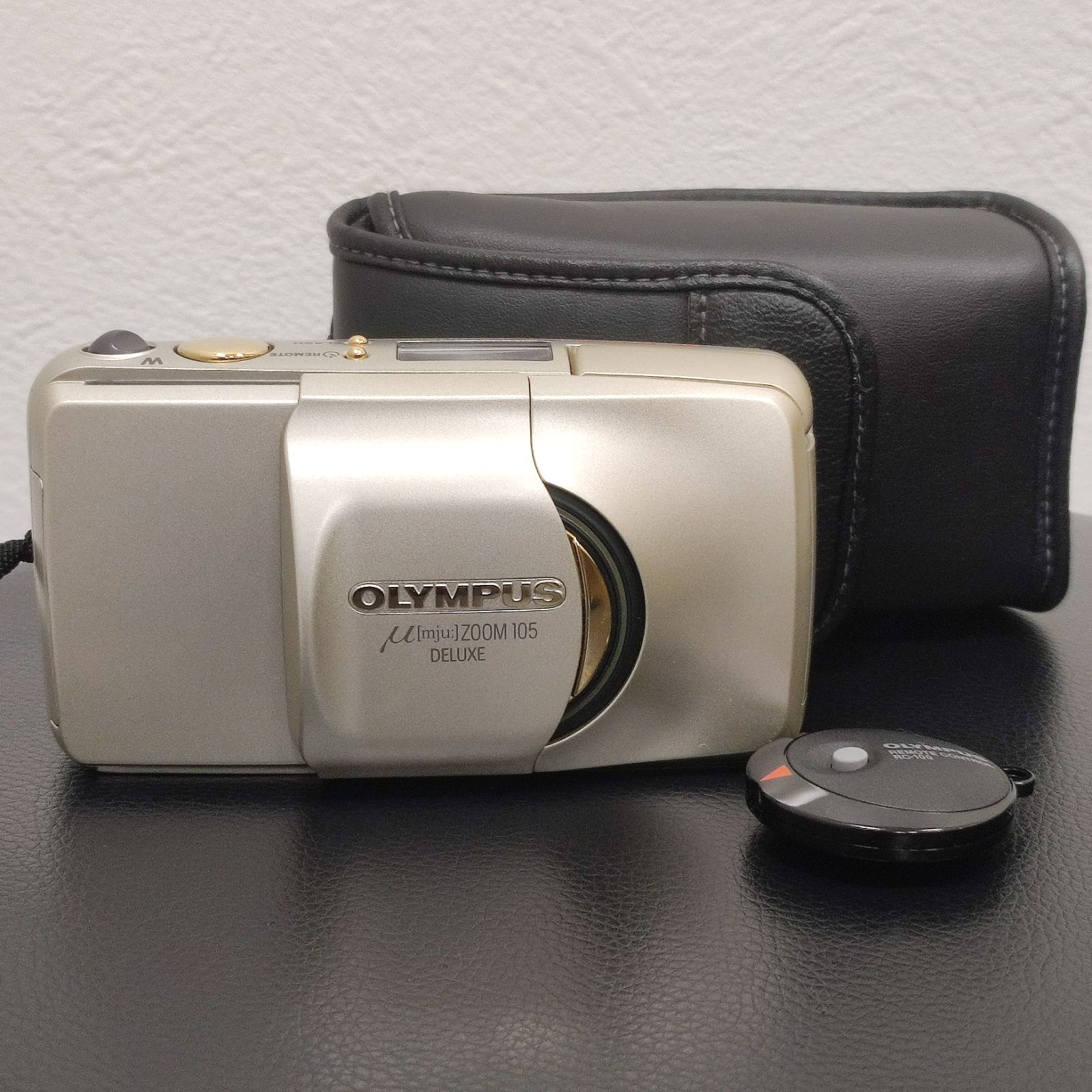OLYMPUS μ[mju:]-II ZOOM 80 フィルムカメラ ケース付き