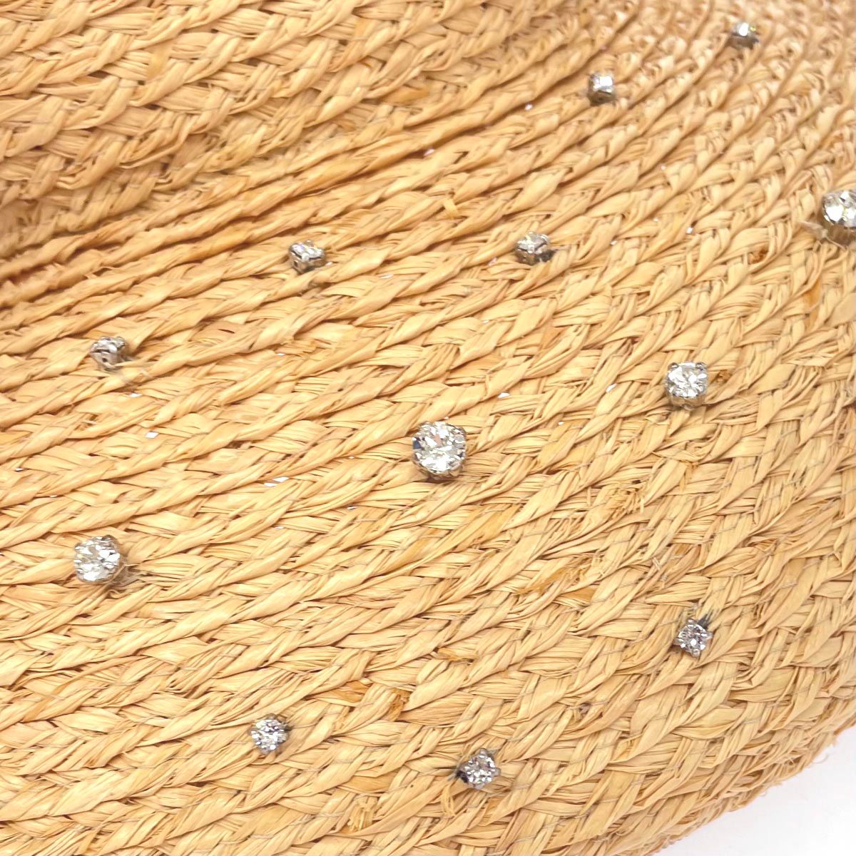 ストロー100％ ベージュ