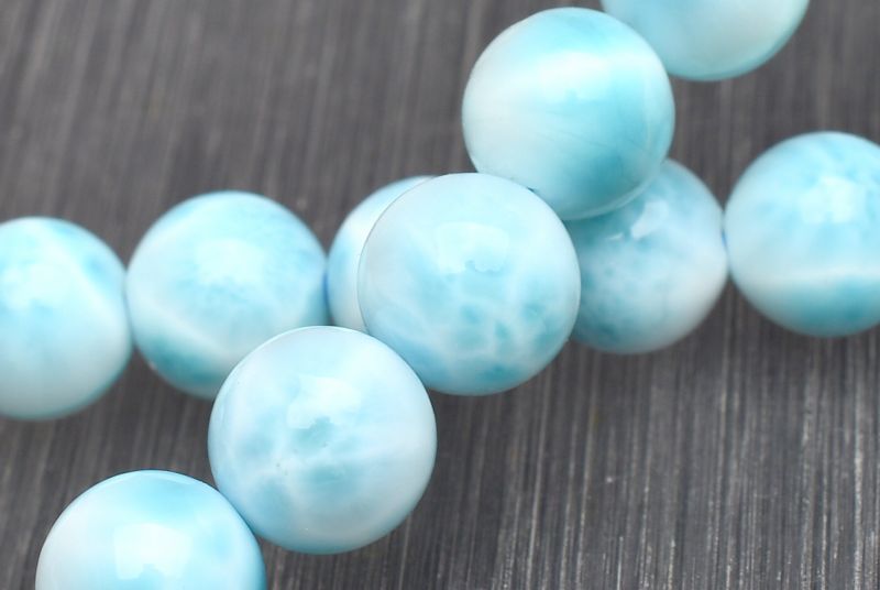 １点物 AAA 癒やしの石 ラリマー 7.5mm ブレスレット パワーストーン 天然石 _U7540 TALLINNNEXPO_COM
