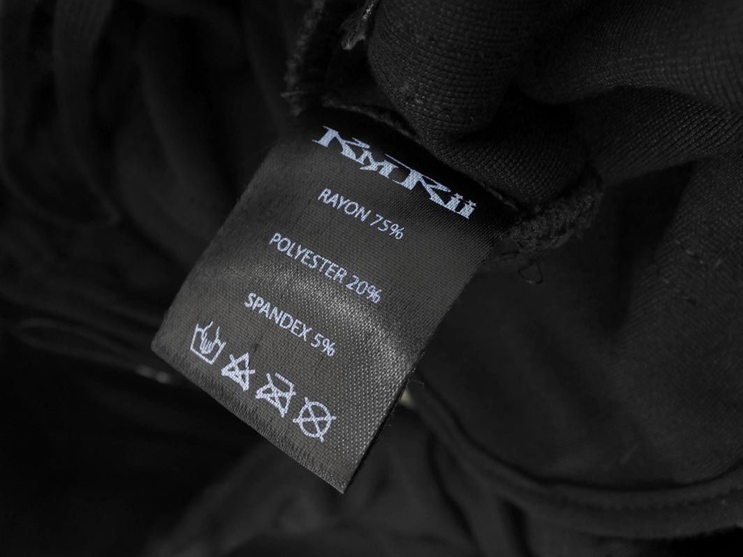 美品 KMRii ケムリ サルエル パンツ size1/黒 □□◎メンズ