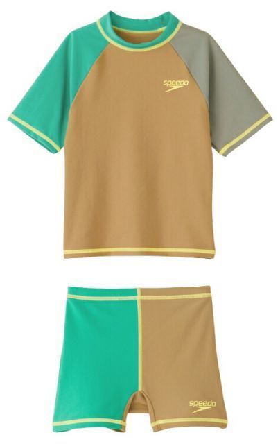 speedo スピード KIDS UNISEX SEPA コヨーテ 90 SLB22302 CO | スイムウェア ユニセックスセットアップ サイズ調整 4WAYストレッチ 水遊び 水泳 スイミング 水着 プール 海 アウトドア 子供用 キッズ KIDSコ