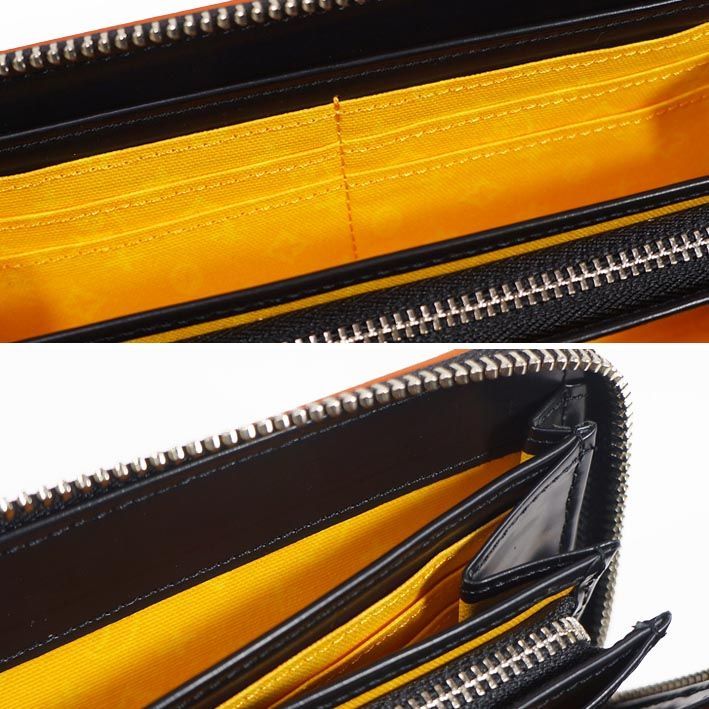 カステルバジャック CASTELBAJAC 牛革 ラウンドファスナー 長財布