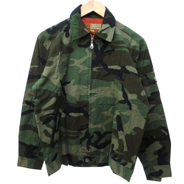 ステューシー STUSSY OUTDOOR タグ付き オールド OLD 90s カモフラ