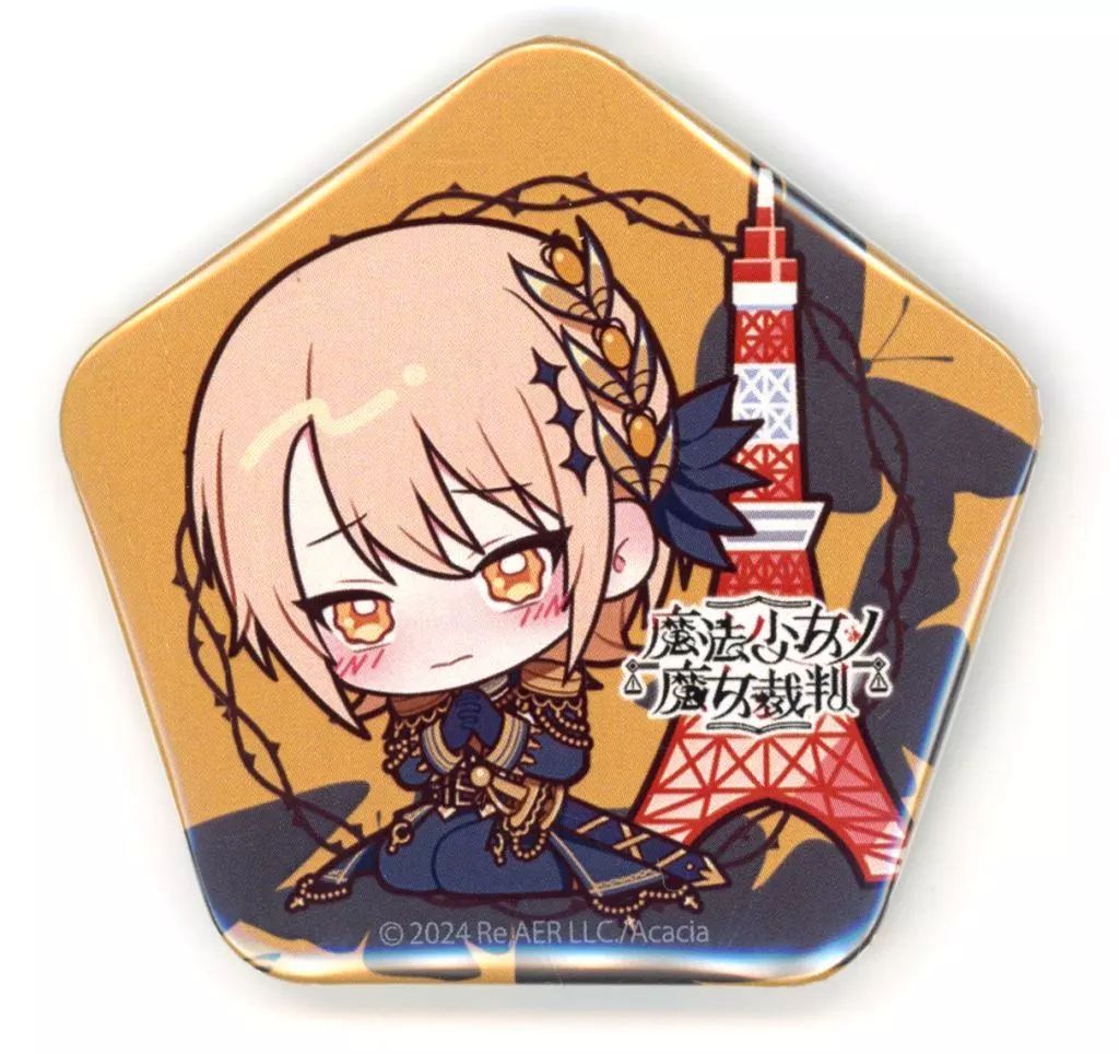 中古】バッジ・ピンズ 蓮見レイア 「魔法少女ノ魔女裁判 in 東京タワー