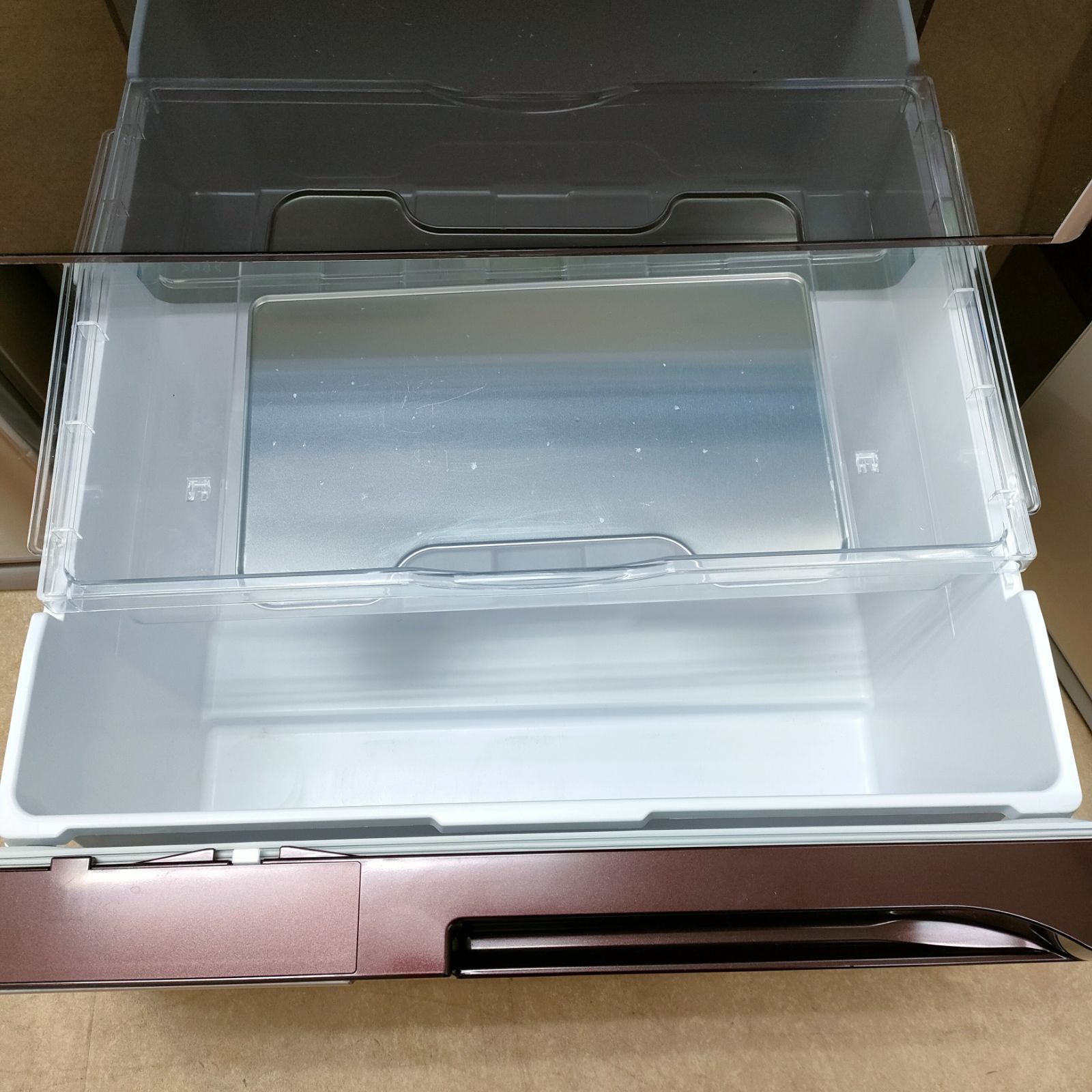 ◇ HITACHI 冷蔵庫 517L 2014年製 クリスタルブラウン R-G5200D - メルカリ