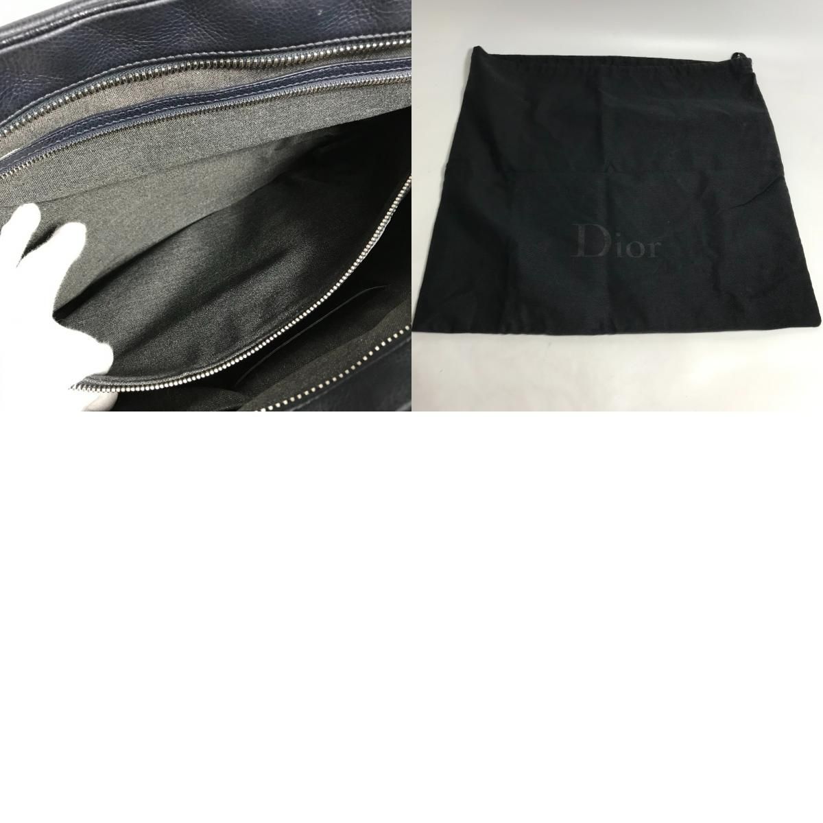 DIOR HOMME ディオール・オム ビジネスバッグ ブリーフケース レザー