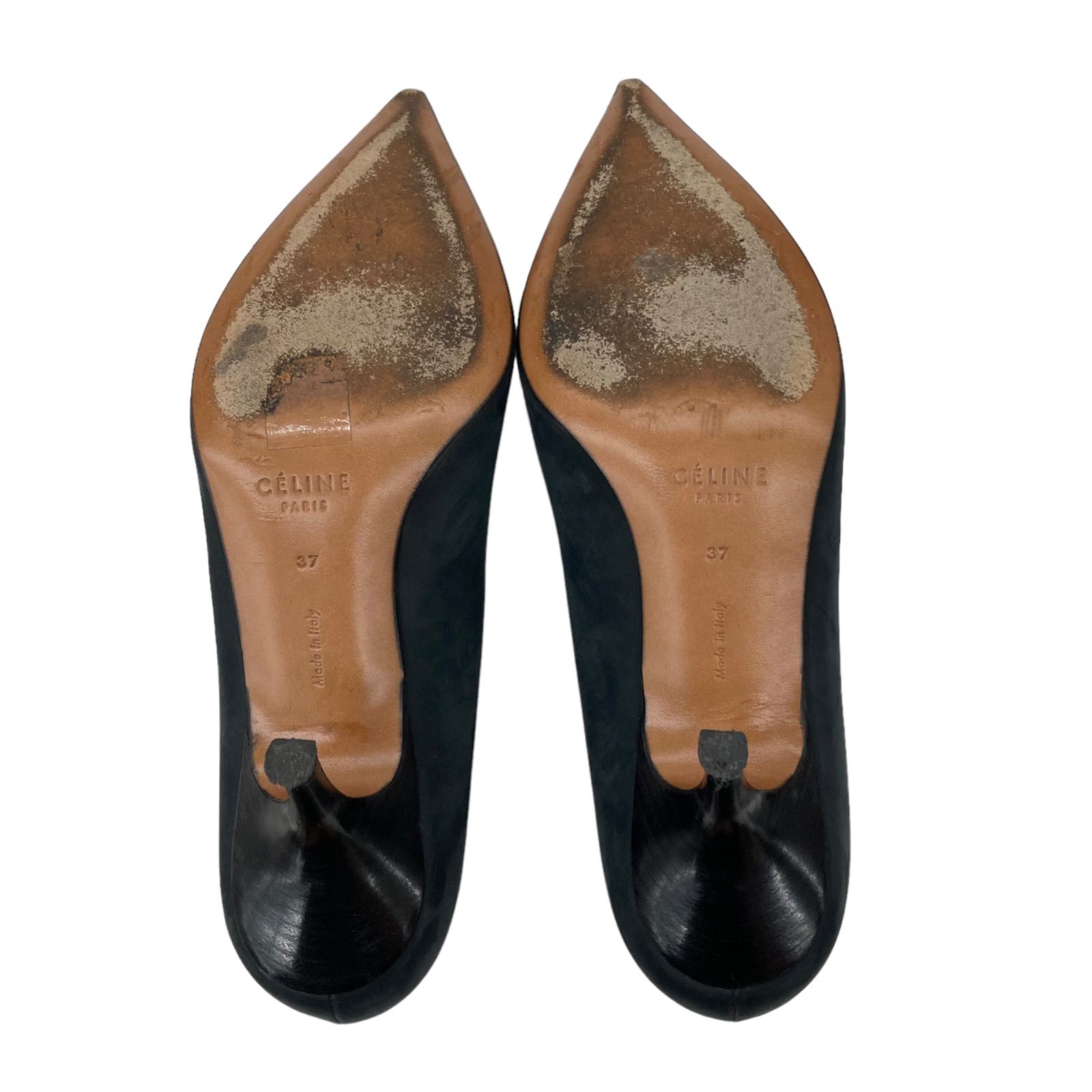 186000 CELINE セリーヌ ポインテッドトゥ ハイヒール サイズ37