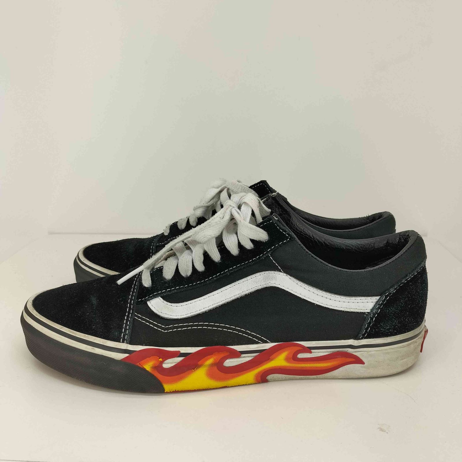 バンズ VANS OLD SKOOL FLAME メンズ JPN：27 - メルカリ